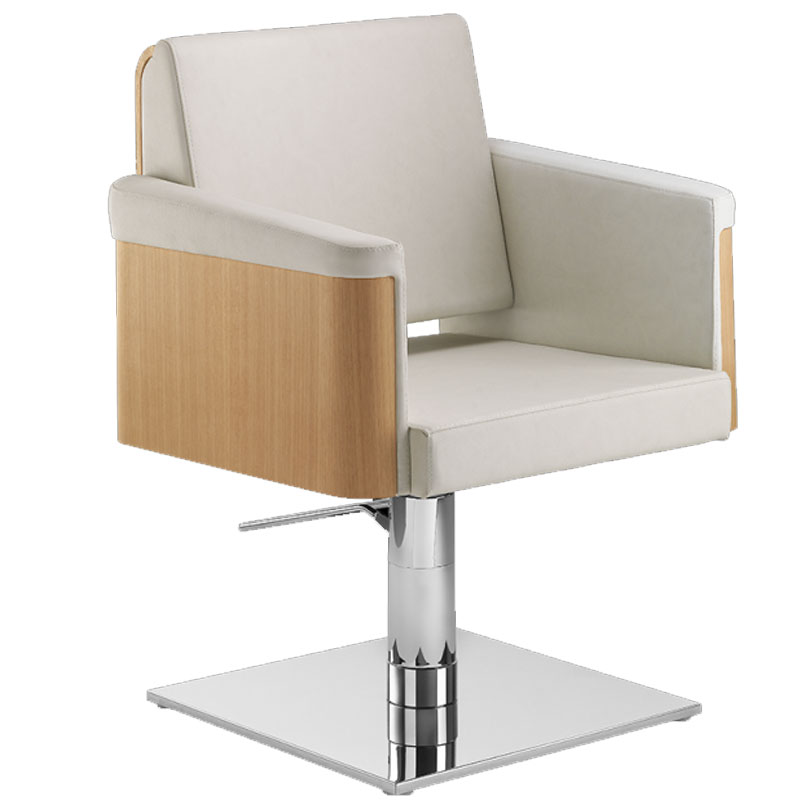 Natwork Wood fauteuil coiffure pompe blocable